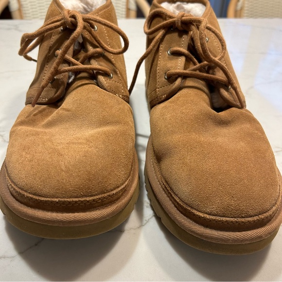 UGG Neumal Chukka Boot Chestnut Men’s Size 13 - Picture 3 of 12